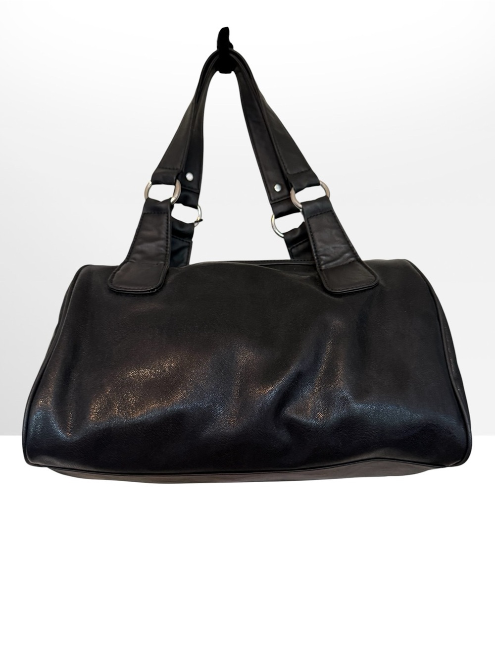 NWT Classic Black Leather Shoulder Purse 👛